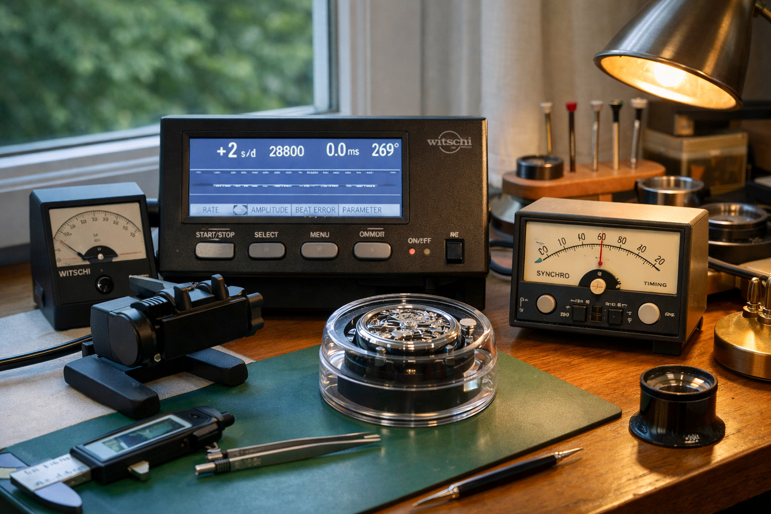Final regulation and timing station